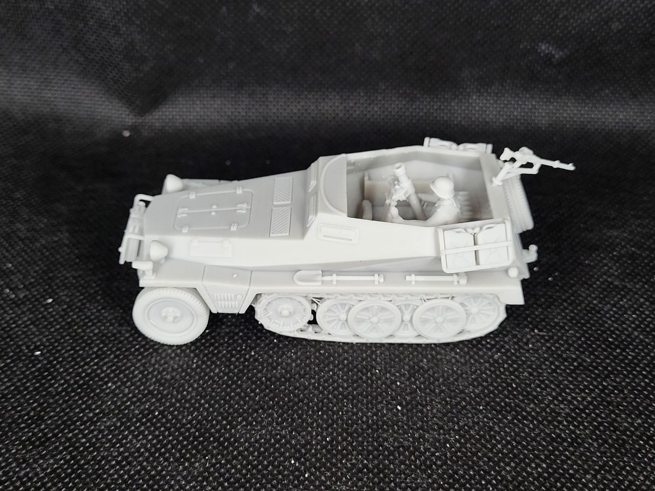 Sd Kfz 250-7 - 8cm Granatwerfer - mortar carrier 3D print model_7