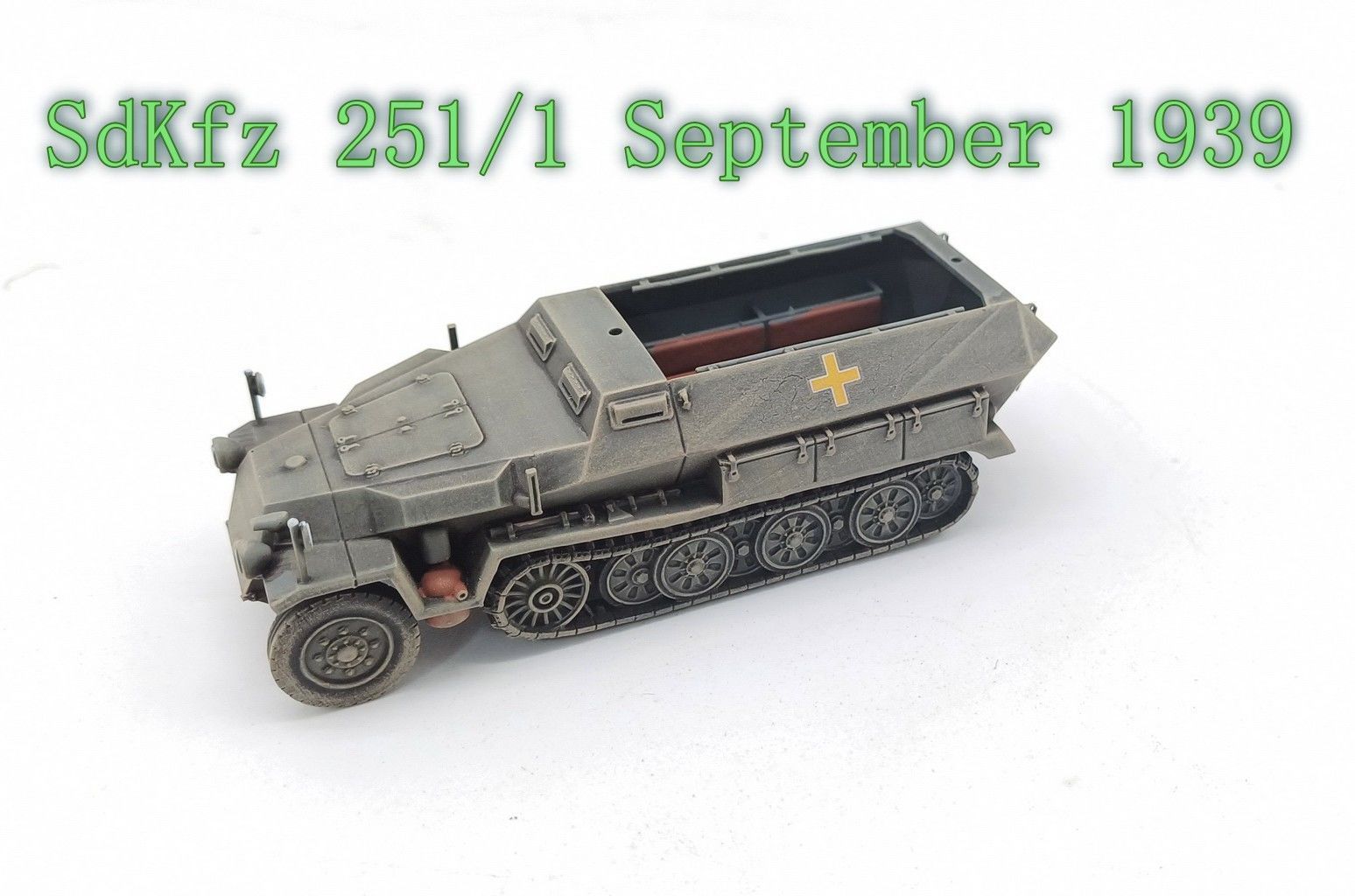 Sd Kfz 251-1 Ausf A 3D print model_7