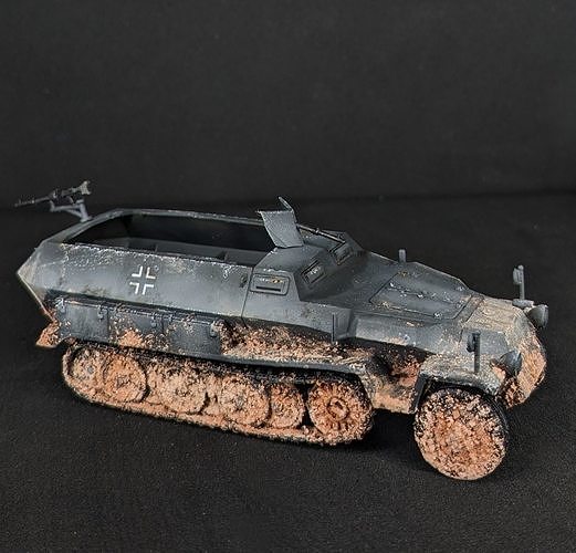 Sd Kfz 251-1 Ausf A 3D print model