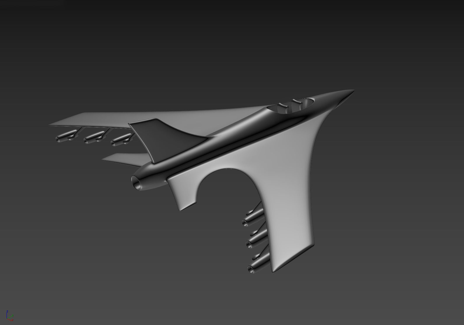 Aircraft Concept 3D model_10
