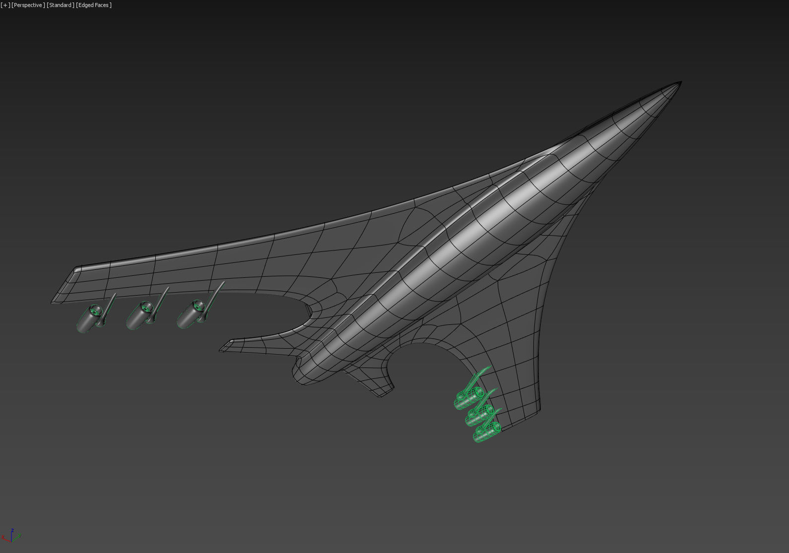 Aircraft Concept 3D model_17