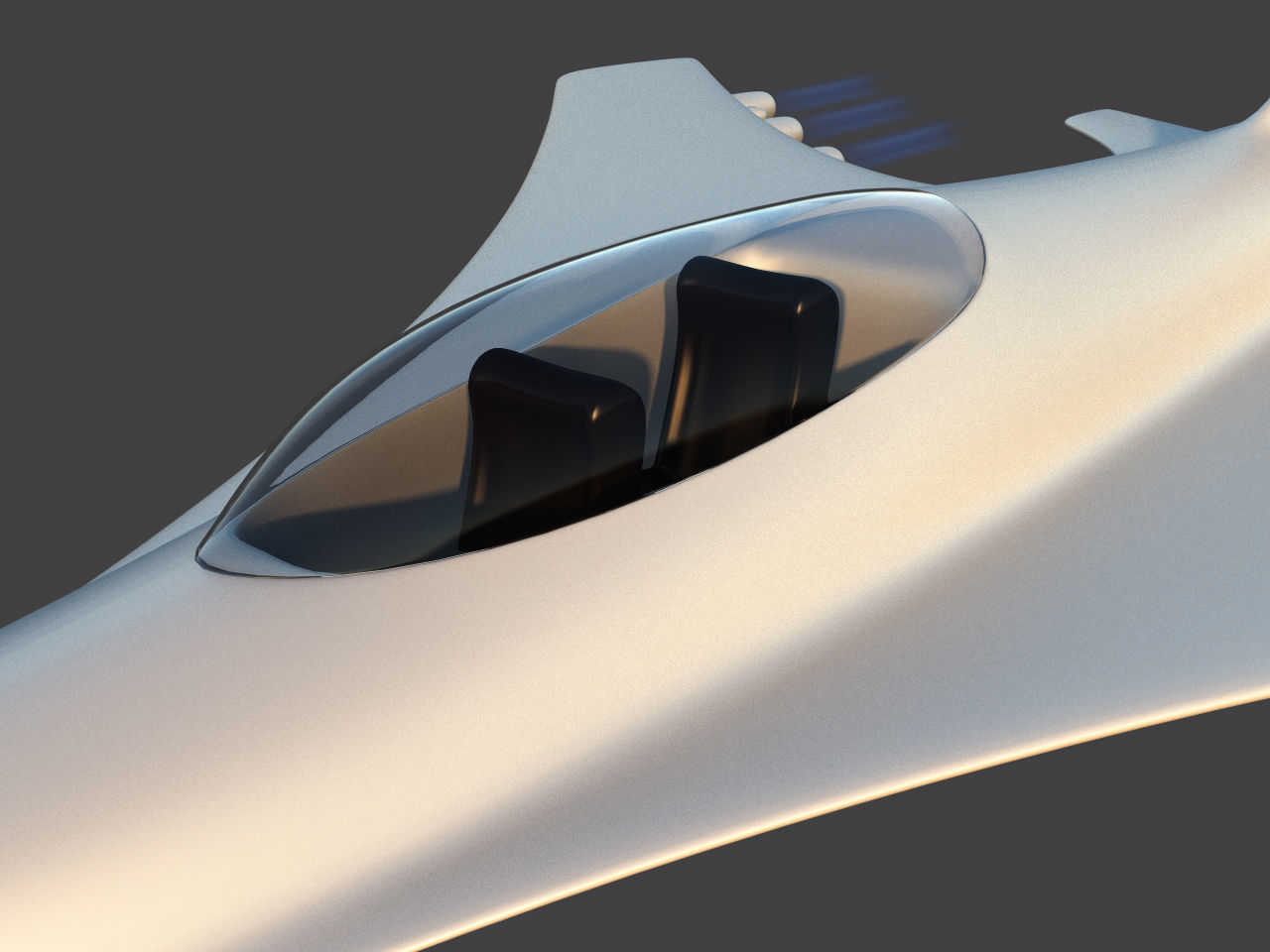 Aircraft Concept 3D model_6