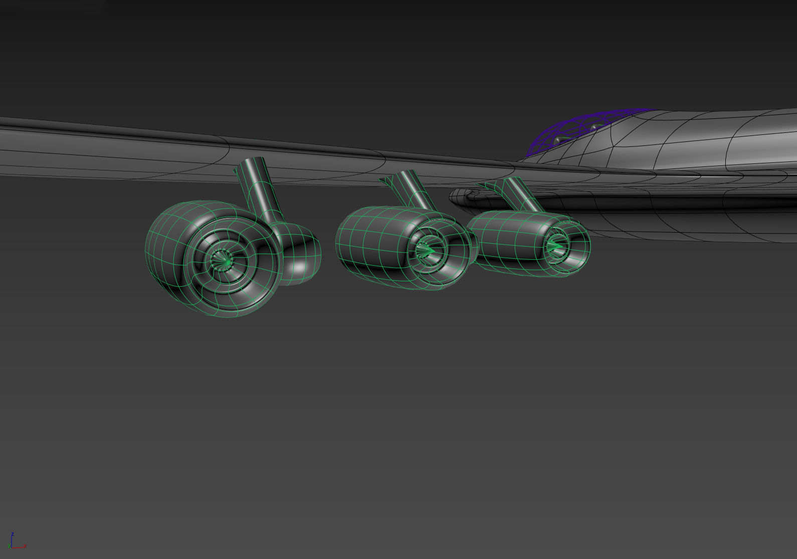 Aircraft Concept 3D model_13