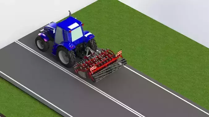 WG 0026 - STL Landscape discator 3m 3D model