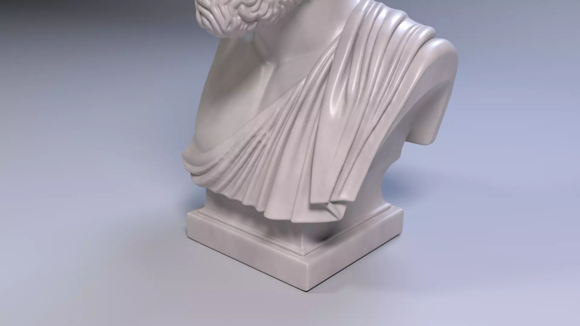 Pericles Bust Sculpture 3D Print Model STL File Printable Bust 3D print model_10