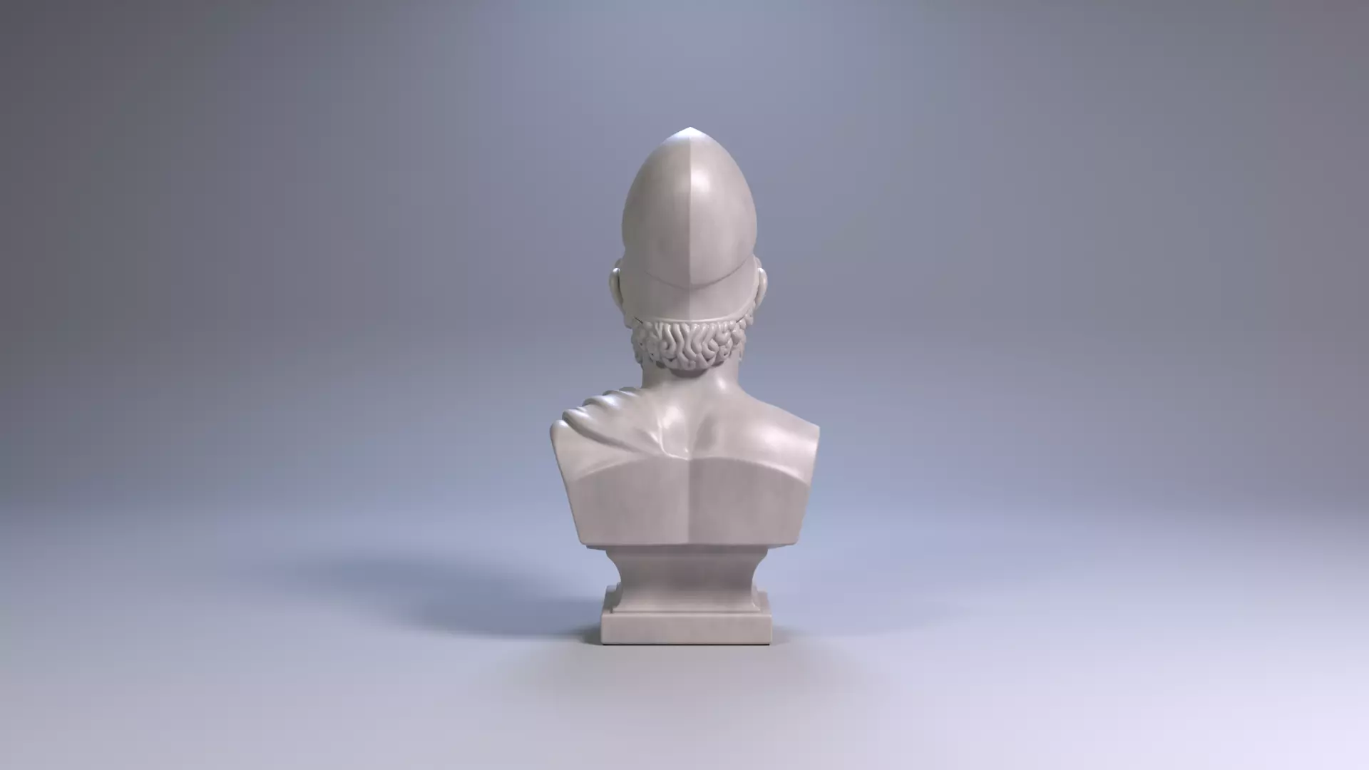 Pericles Bust Sculpture 3D Print Model STL File Printable Bust 3D print model_4