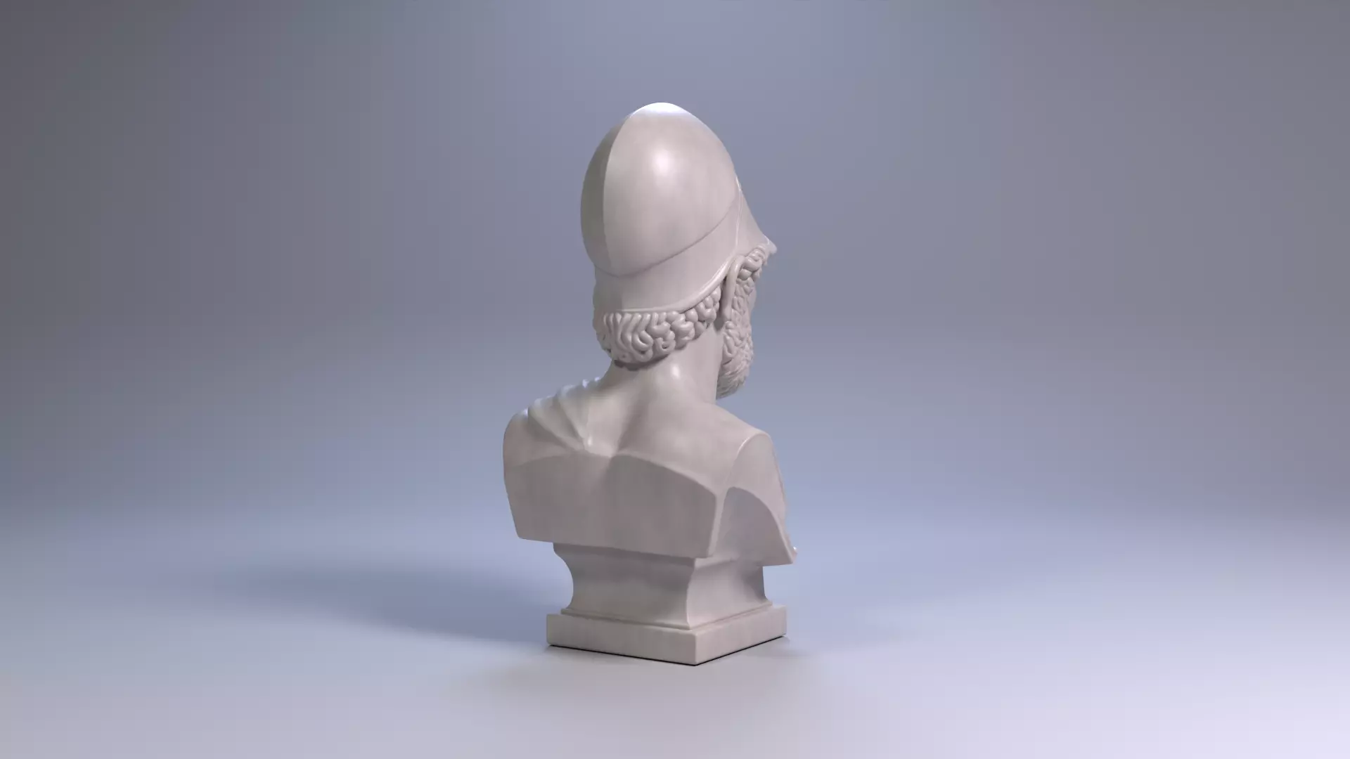 Pericles Bust Sculpture 3D Print Model STL File Printable Bust 3D print model_18