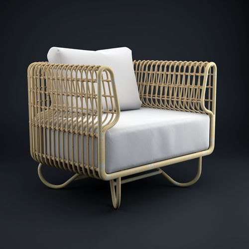 Nest Club Chair 3D model
