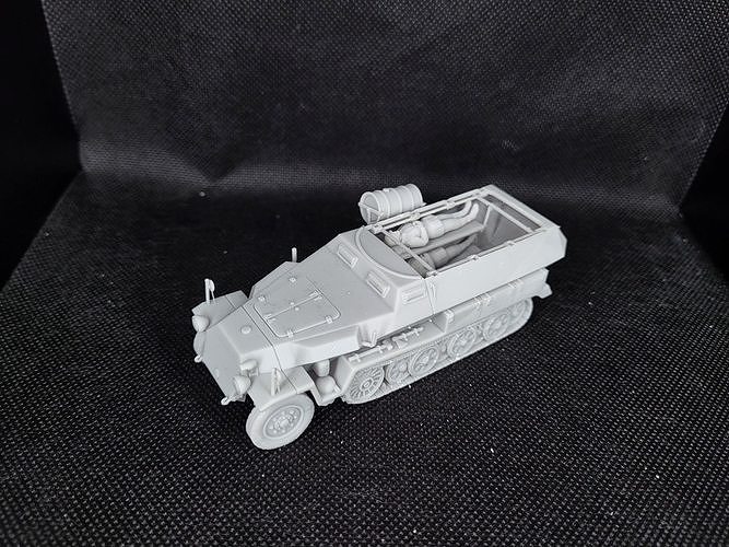 Sd Kfz 251-8 Krankenpanzerwagen - Ambulance 3D print model