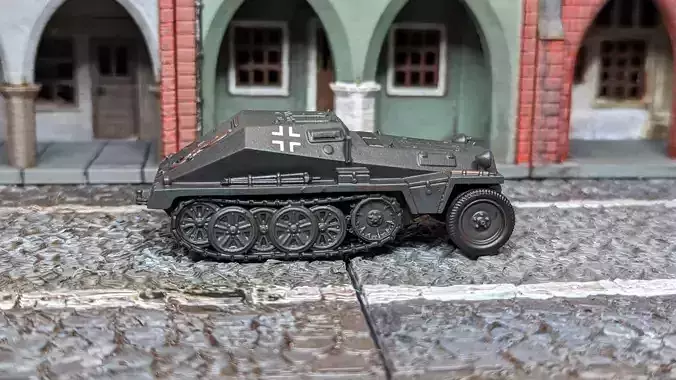 Sd Kfz 252 Leichte Gepanzerte and trailer