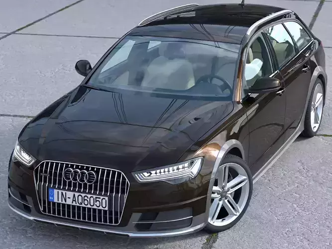 Audi A6 Allroad 2016 3D model