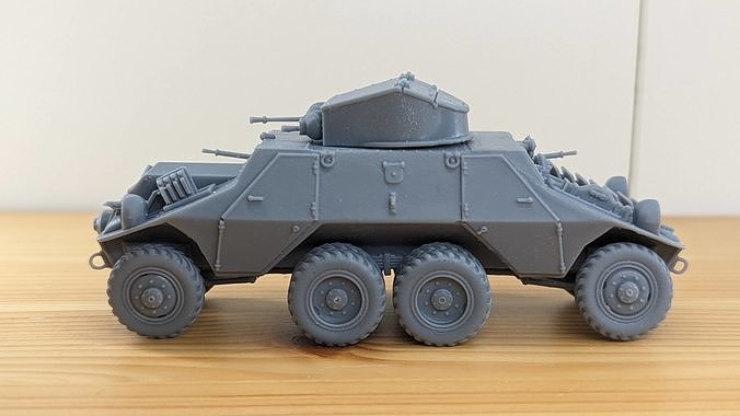 Steyr ADGZ Armoured Car 3D print model