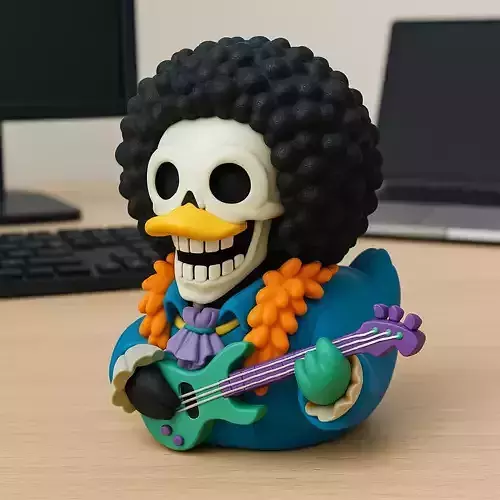 Rubber Duck - Brook One Piece  statue 3D print model