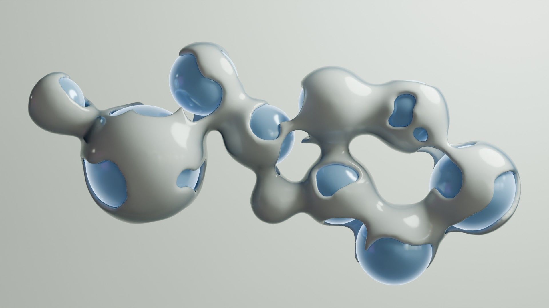 Abstract Sci-Fi Animation 3D model_2