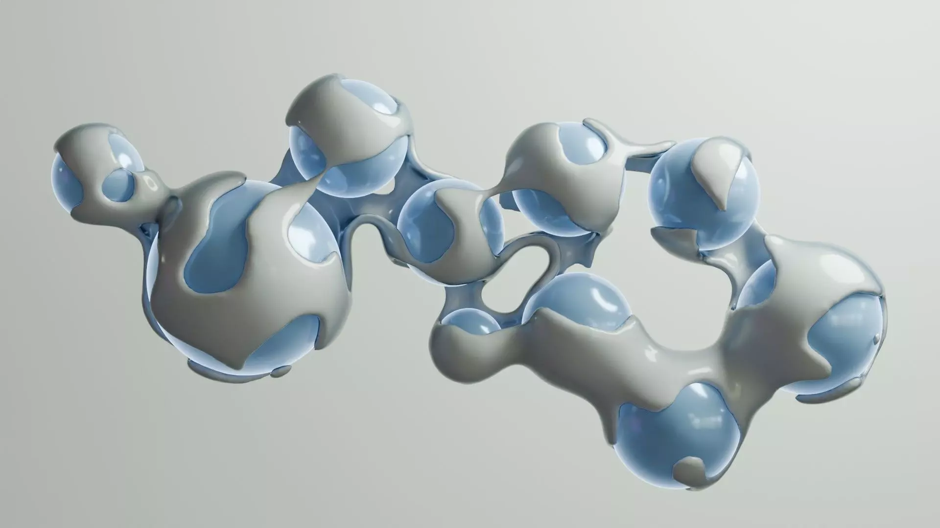 Abstract Sci-Fi Animation 3D model_0