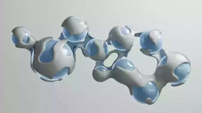 Abstract Sci-Fi Animation 3D model Abstract Sci-Fi Animation 3D model