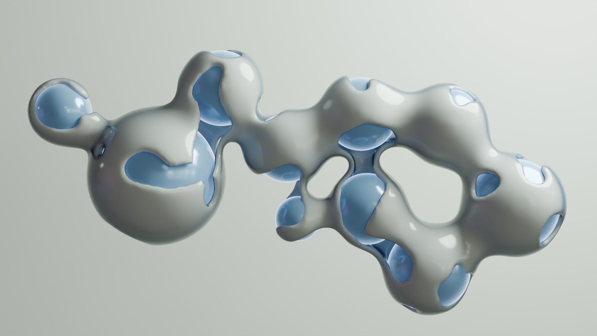 Abstract Sci-Fi Animation 3D model_9