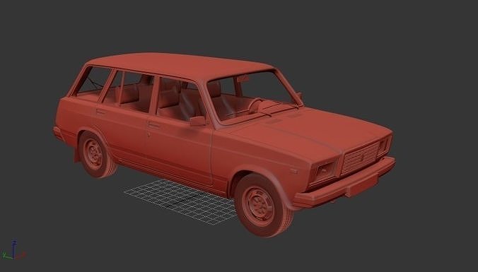 VAZ Zhiguli 21041 2006 3D print model