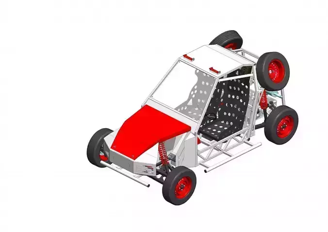 WG 3002 - STL Buggie  3D model