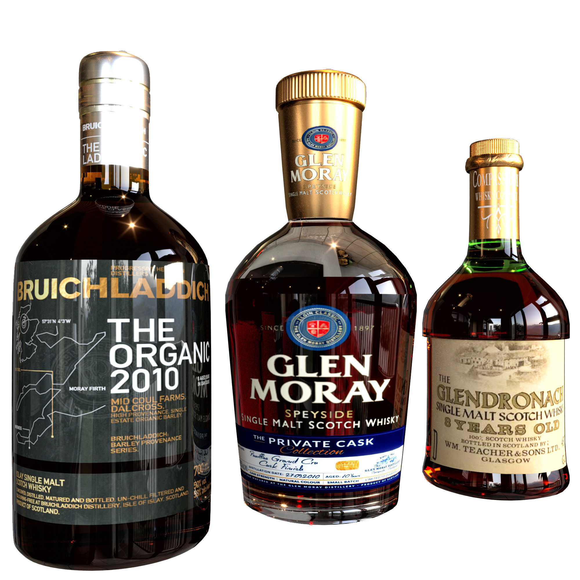 SCOTCH WHISKEY BOTTLE COLLECTION NO8 A 3D model_9