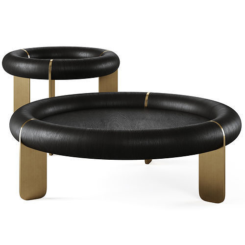 Coffee table Luca by Cosmo 3D model