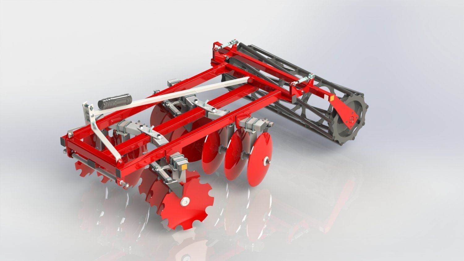 WG 1014 - Disc harrow 4 ni 1 3D model_10