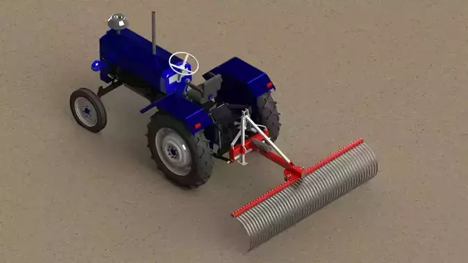 WG 1016 - STL Landscape rakes  3D model