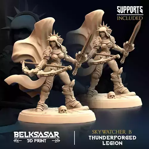 Skywatcher B Nude and Normal 3D print model