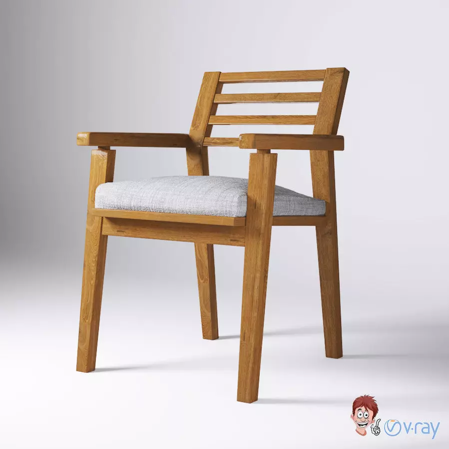 Modern Chair 004 3D model