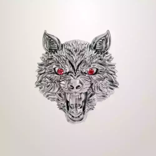 wolf head sculpting