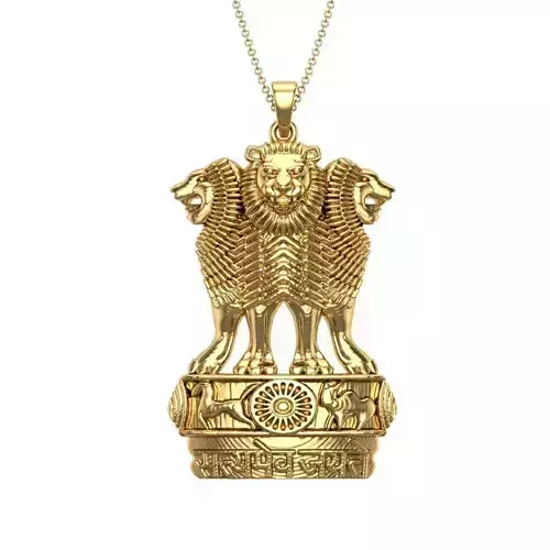 Ashok Chakra Pendant