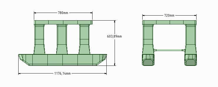 SEA BASED X BAND RADAR Shipmodel RC 3D print model_8