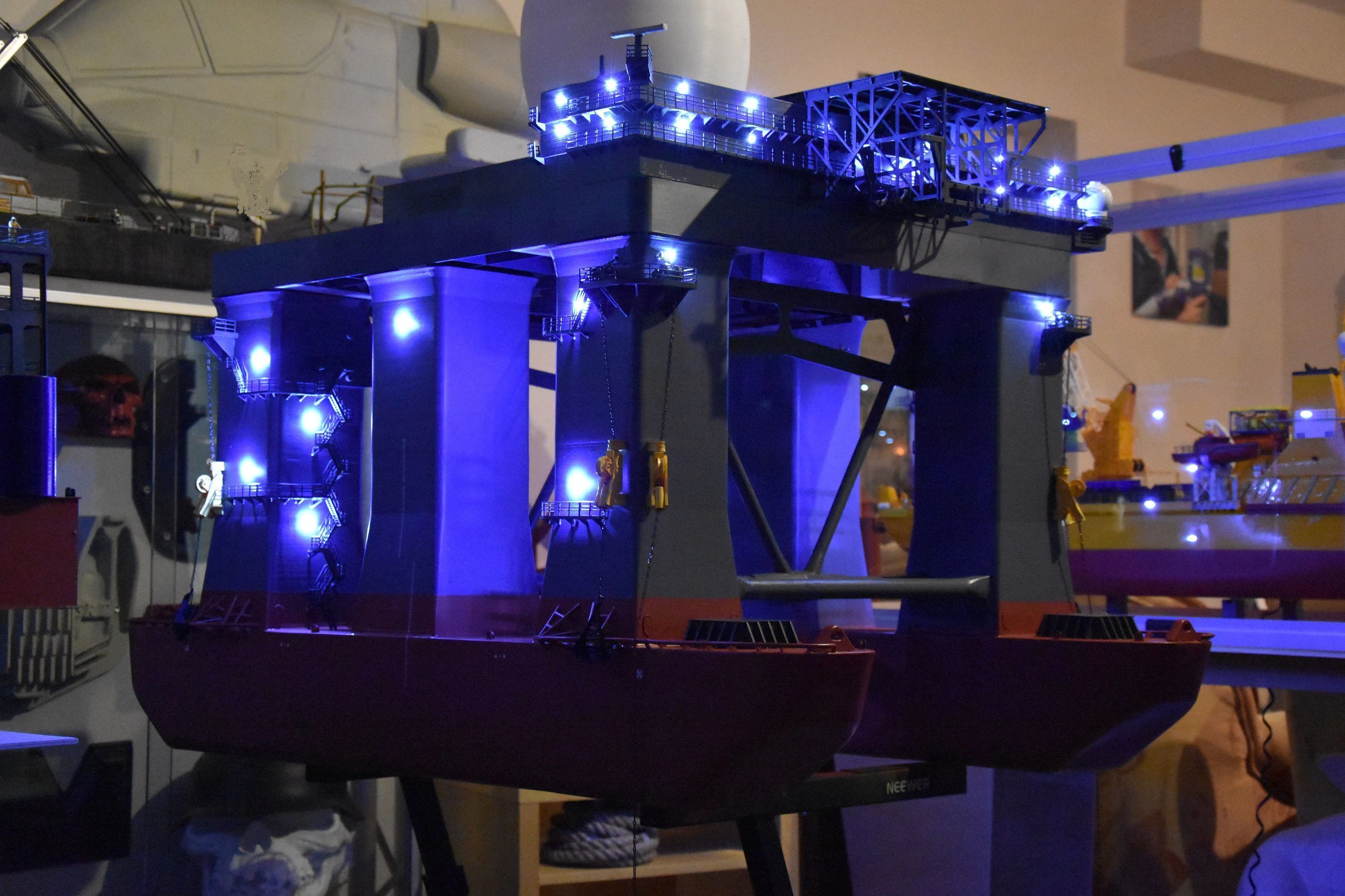 SEA BASED X BAND RADAR Shipmodel RC 3D print model_5