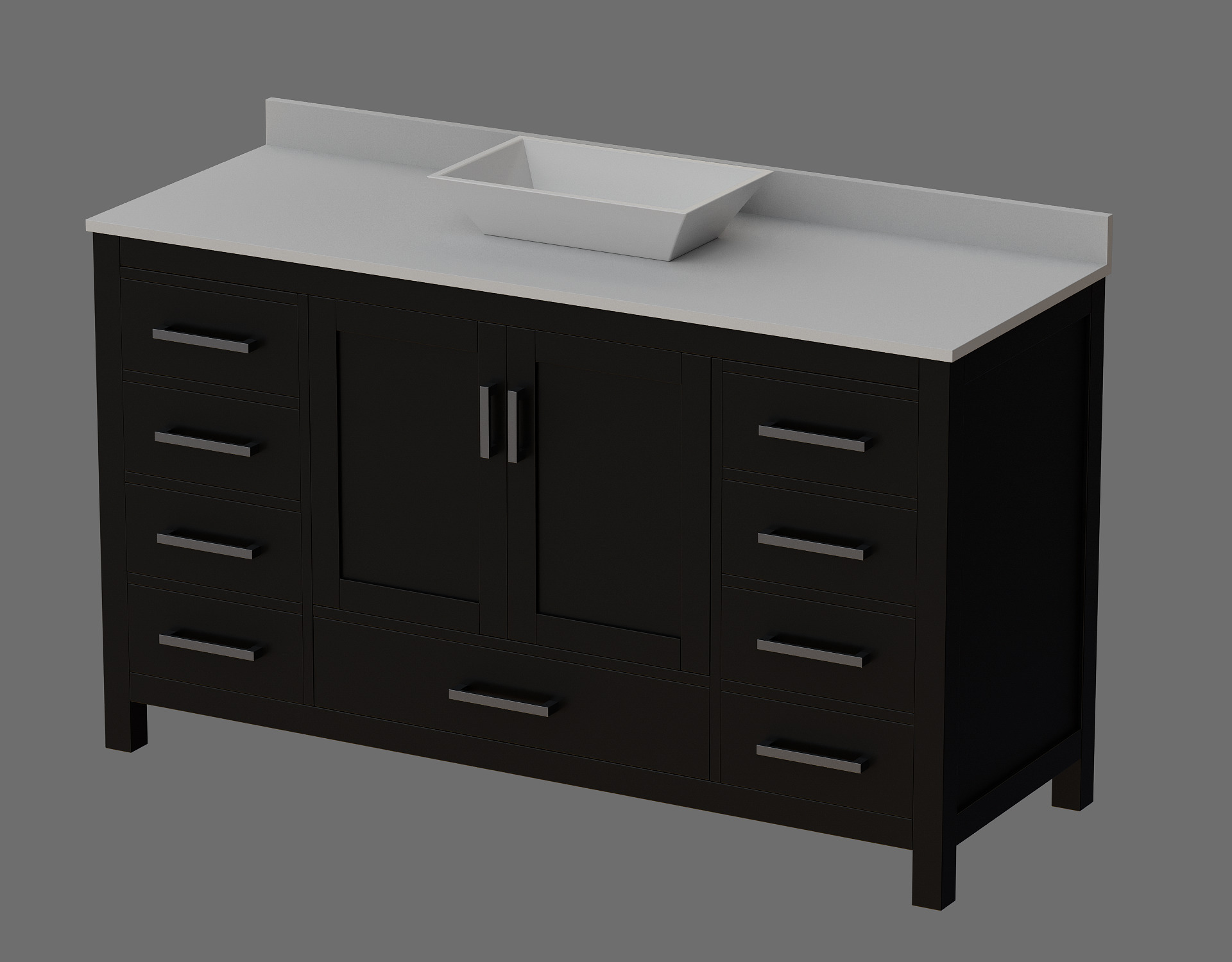 Vanity Cabinets - Batch AA 3D model_2