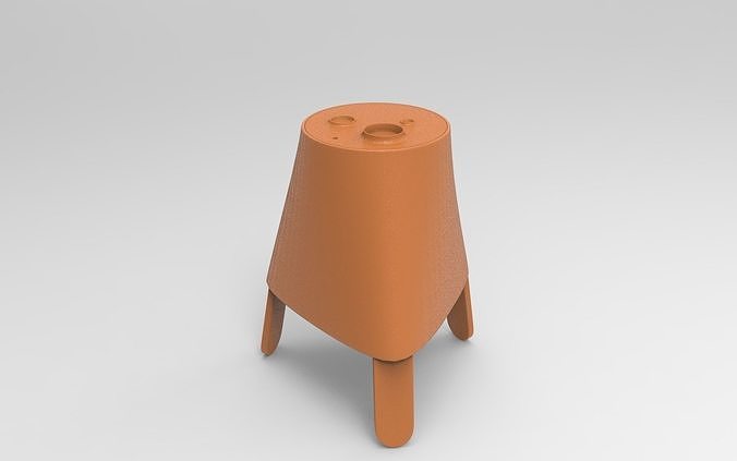 Humma Storage Box Low-poly 3D model