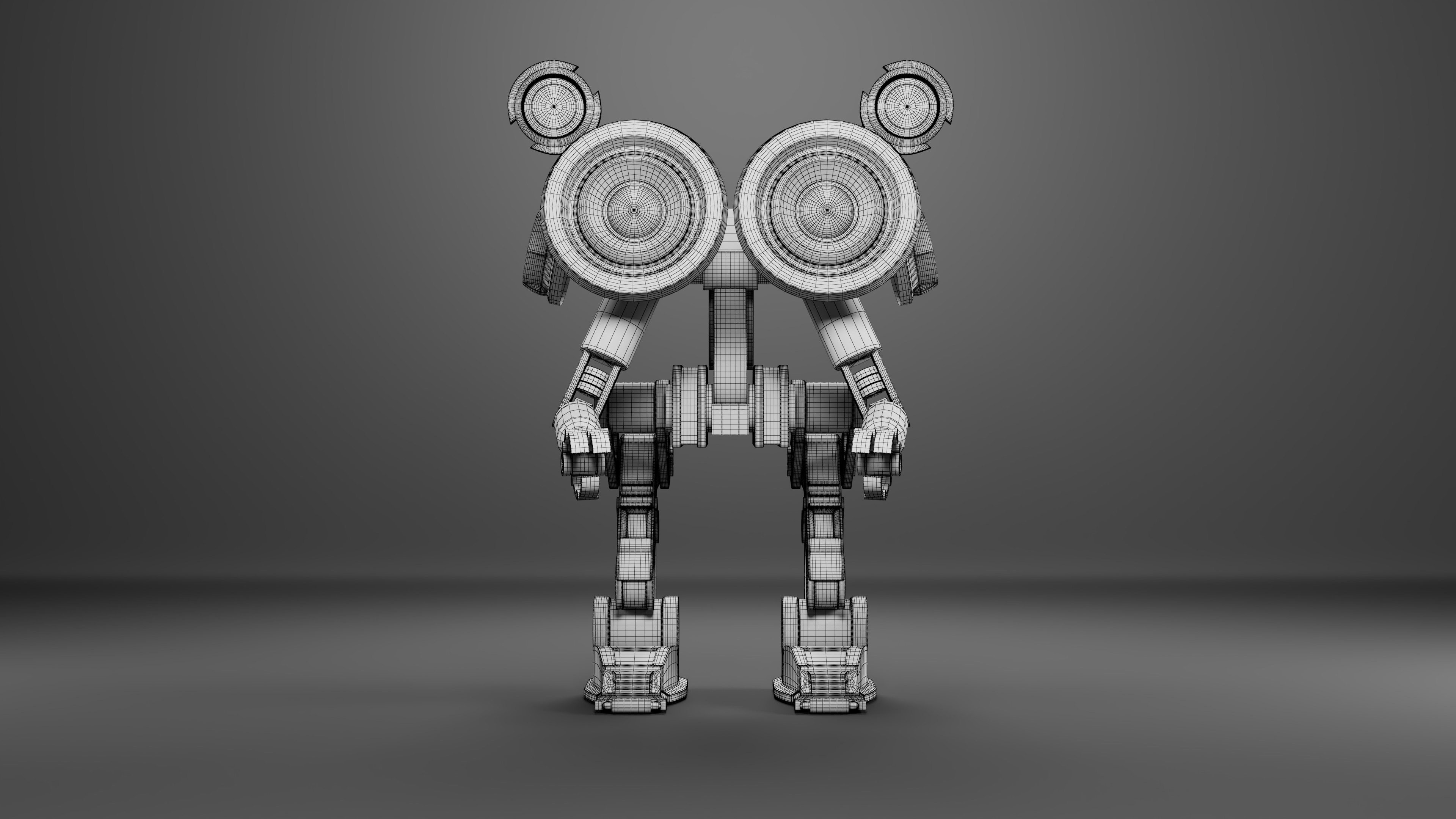 Mesa Machine Low-poly 3D model_2