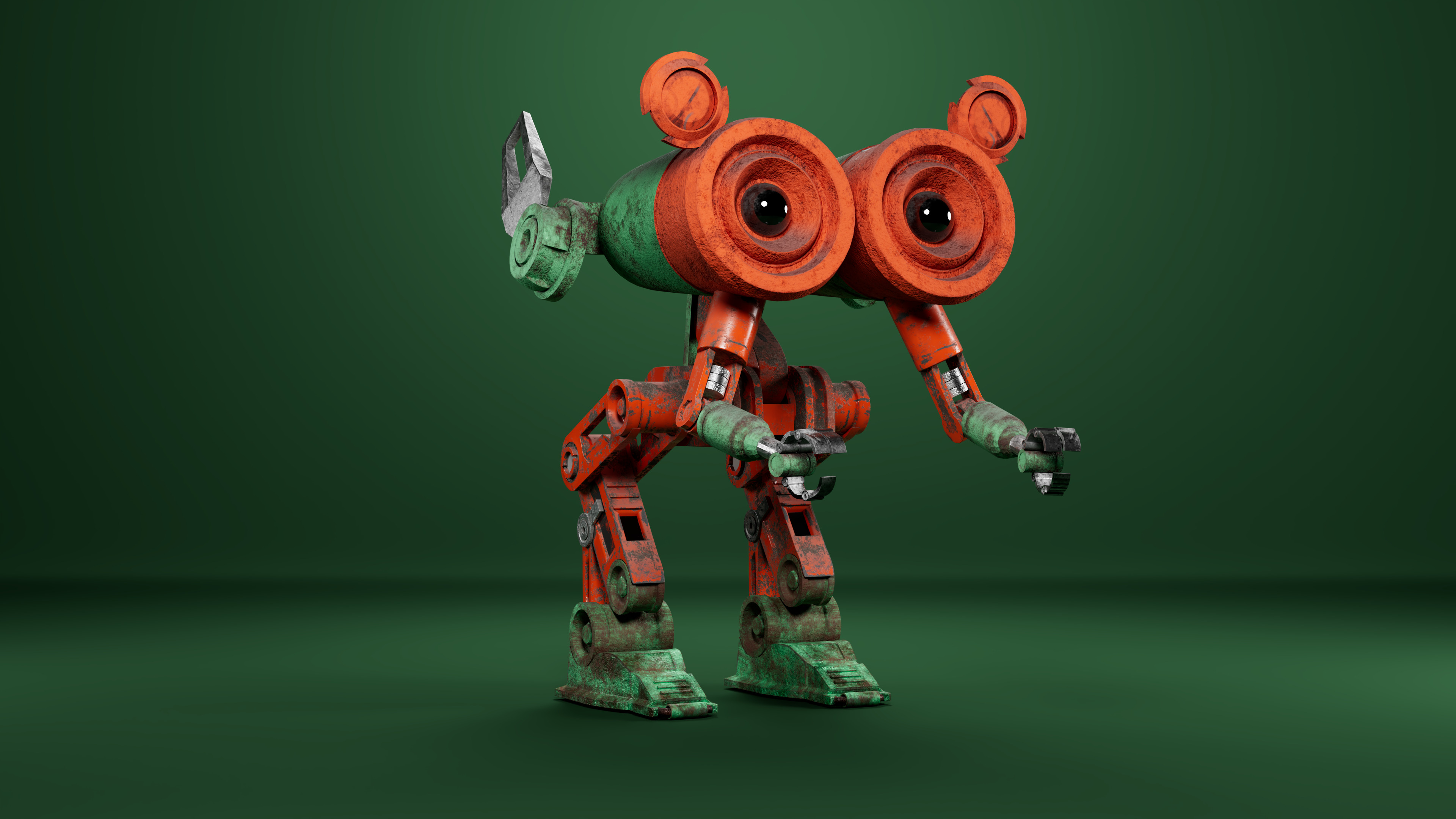Mesa Machine Low-poly 3D model_1
