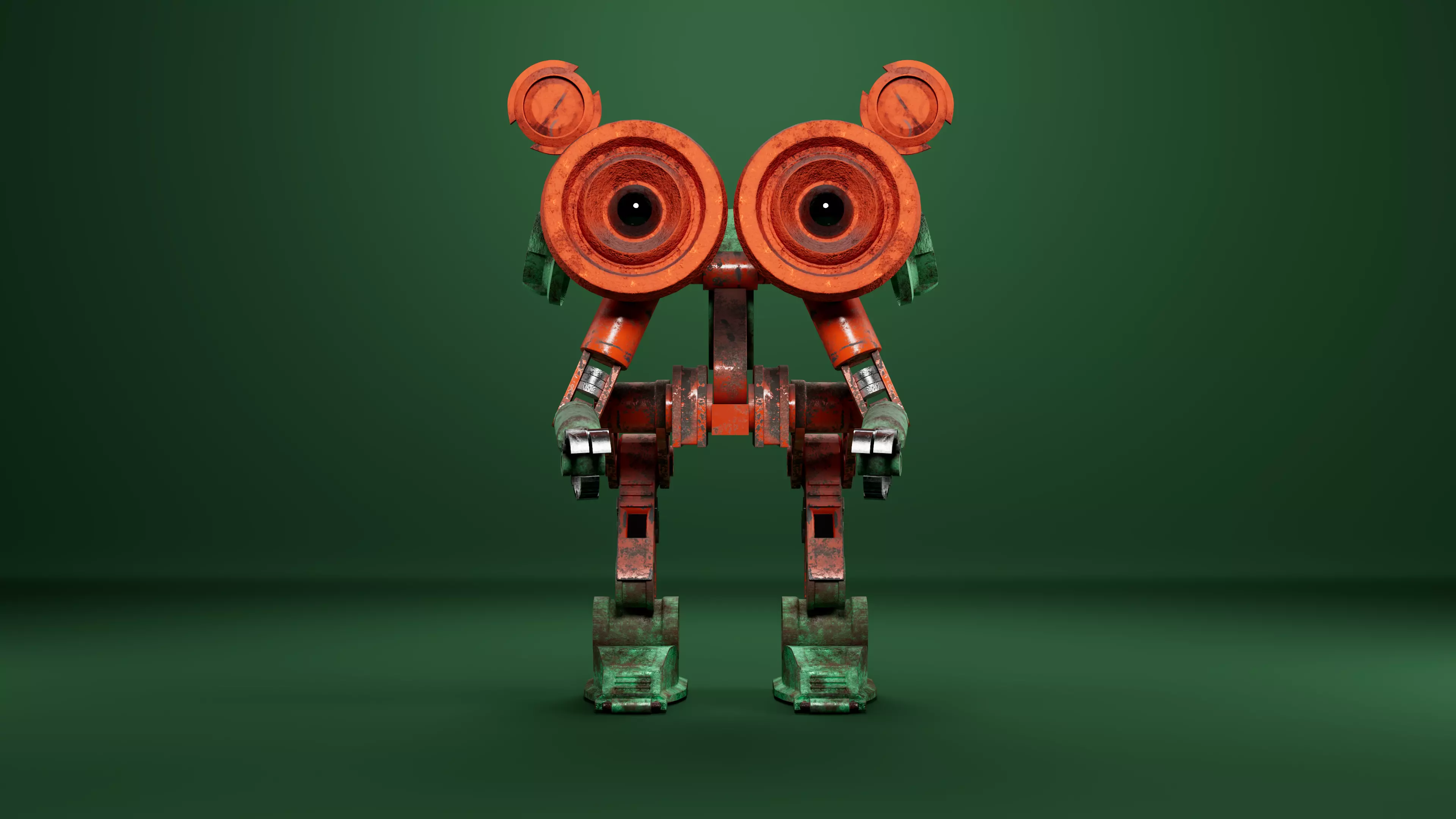 Mesa Machine Low-poly 3D model_0