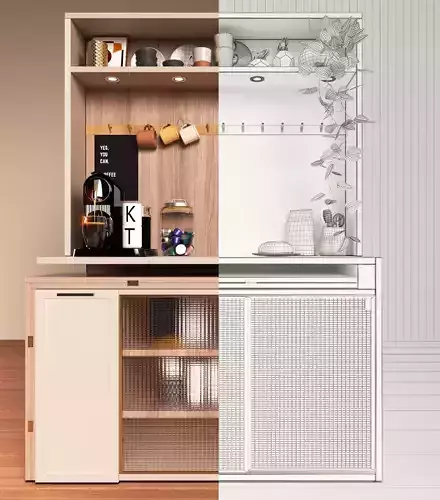 foldable coffee corner
