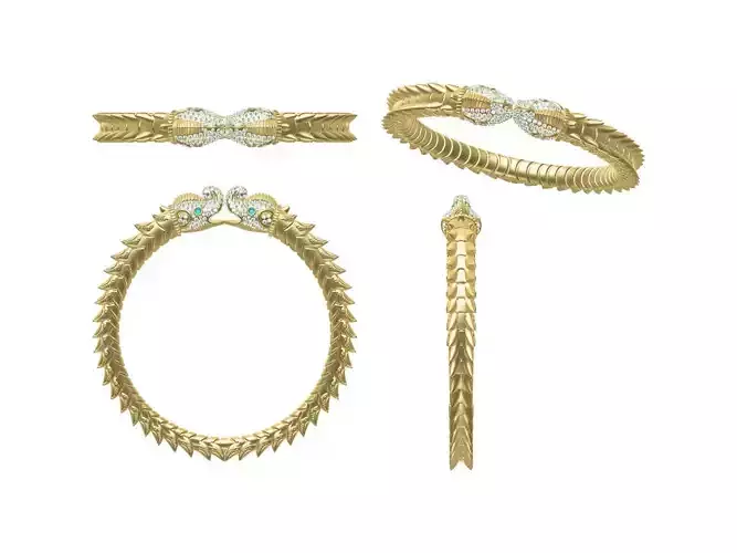 Elephand bangle 3dprint model