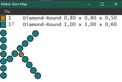 Initial Letter Pendant k 3D print model_5