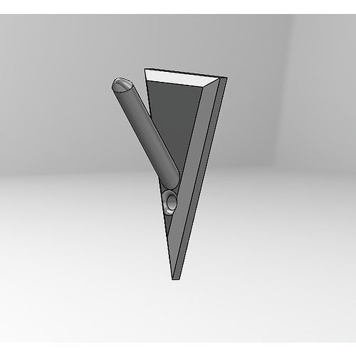 Simple Wall Hook  Free 3D print model