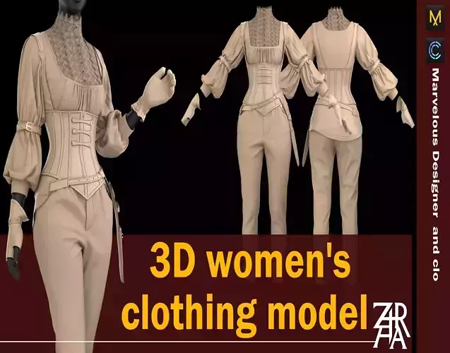 Women s clothing model