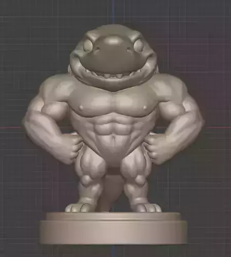 Tiburon Musculoso 3D print model