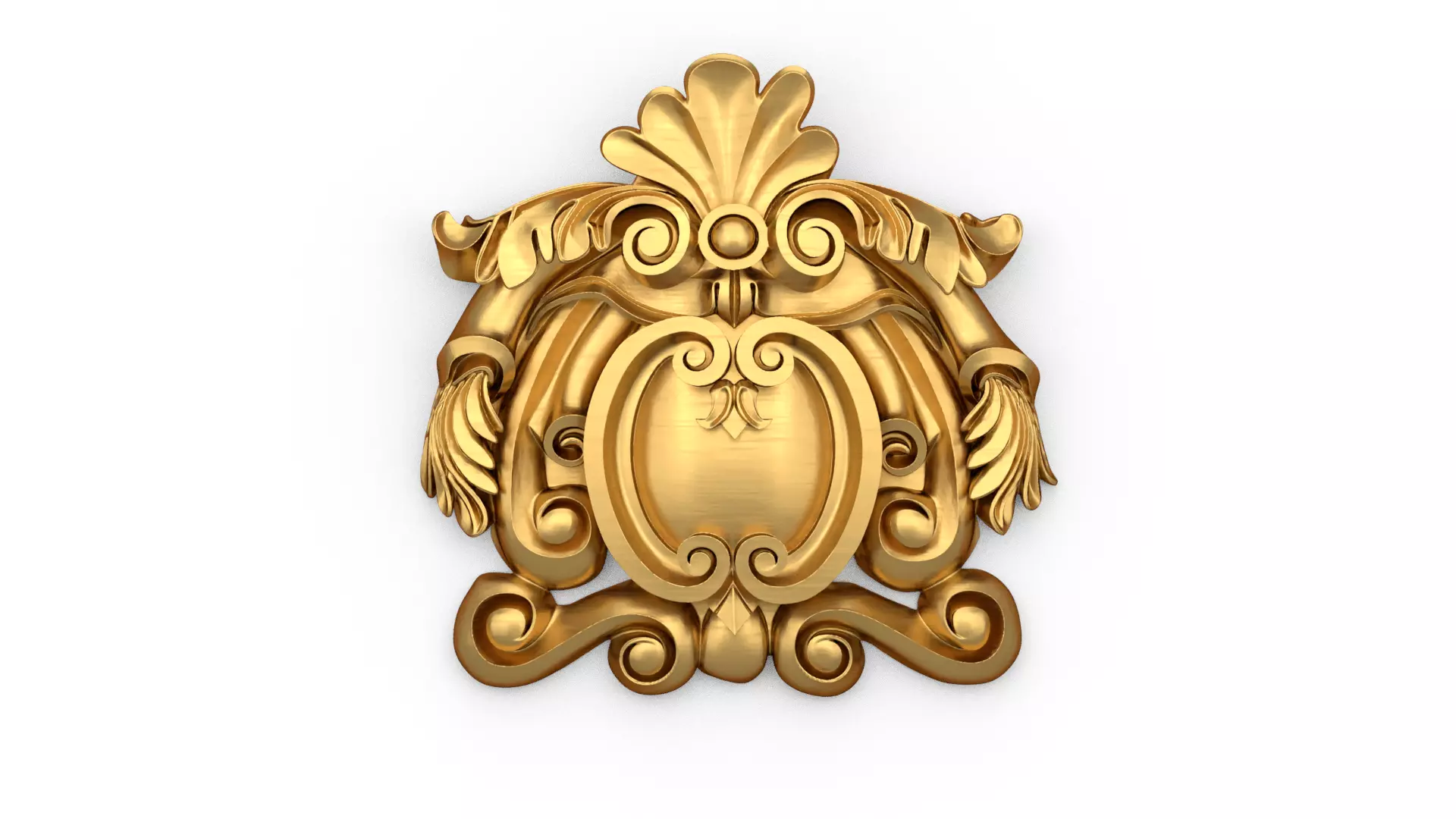 carved classic decorative ornament cnc 3d printing stl 07 3D model_0