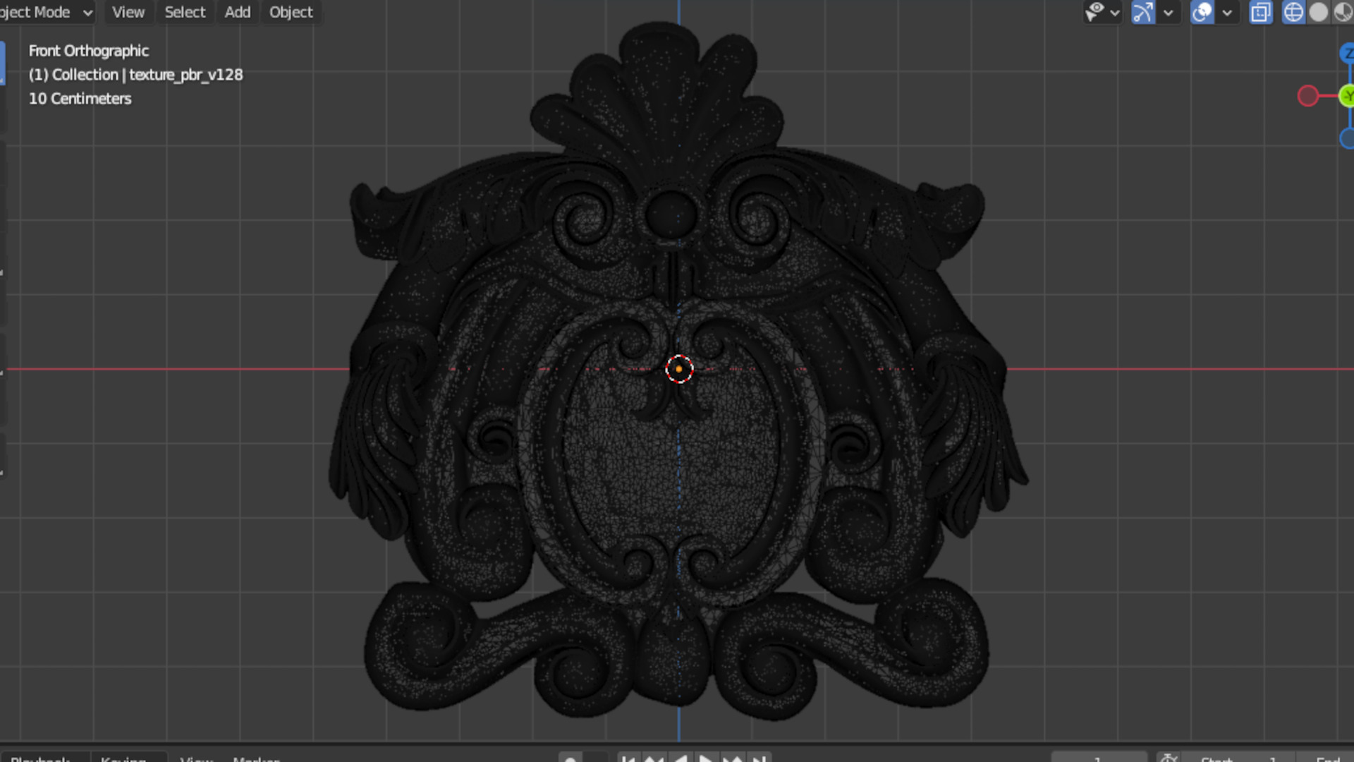 carved classic decorative ornament cnc 3d printing stl 07 3D model_5