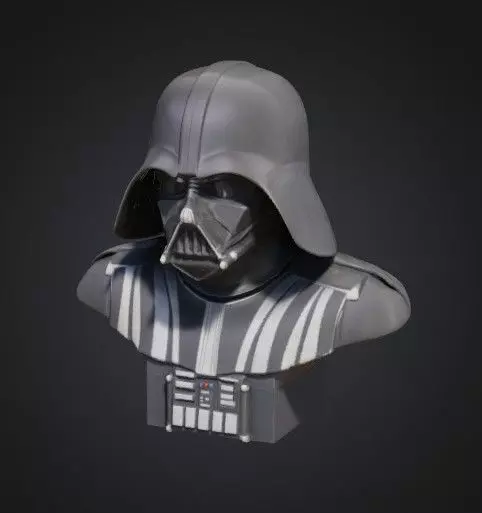 Dark vador Bust 3D print model_0