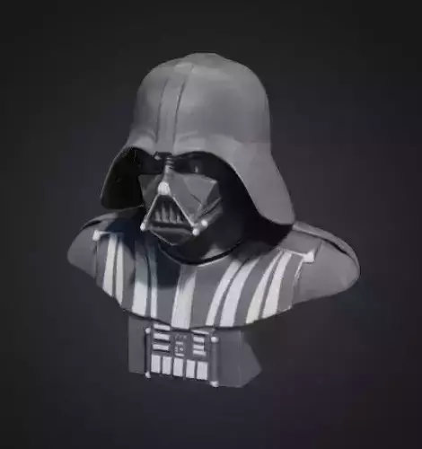 Dark vador Bust 3D print model