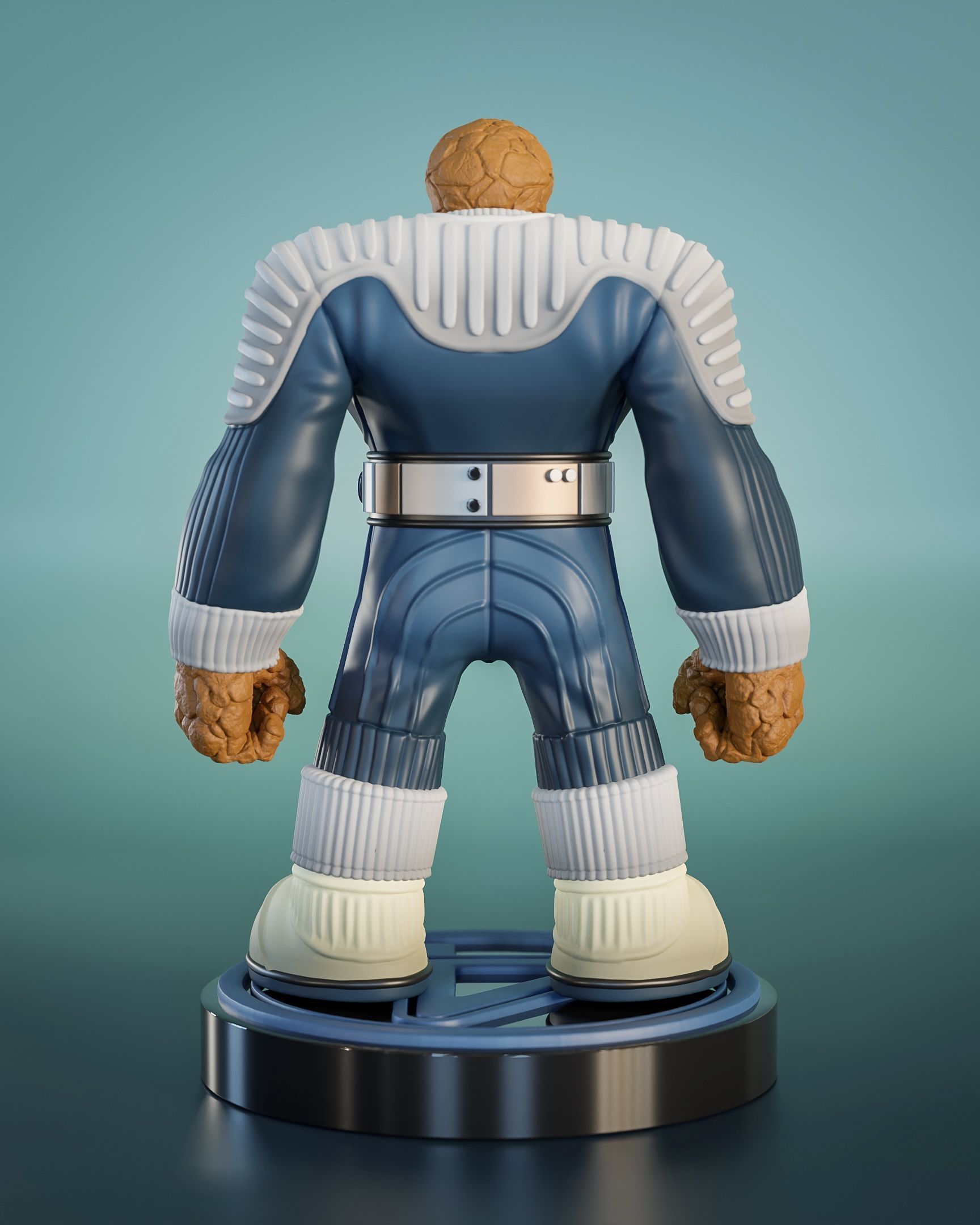 The Thing 2025 Fan Art Fantastic Four First Steps Inspired 3D model_4