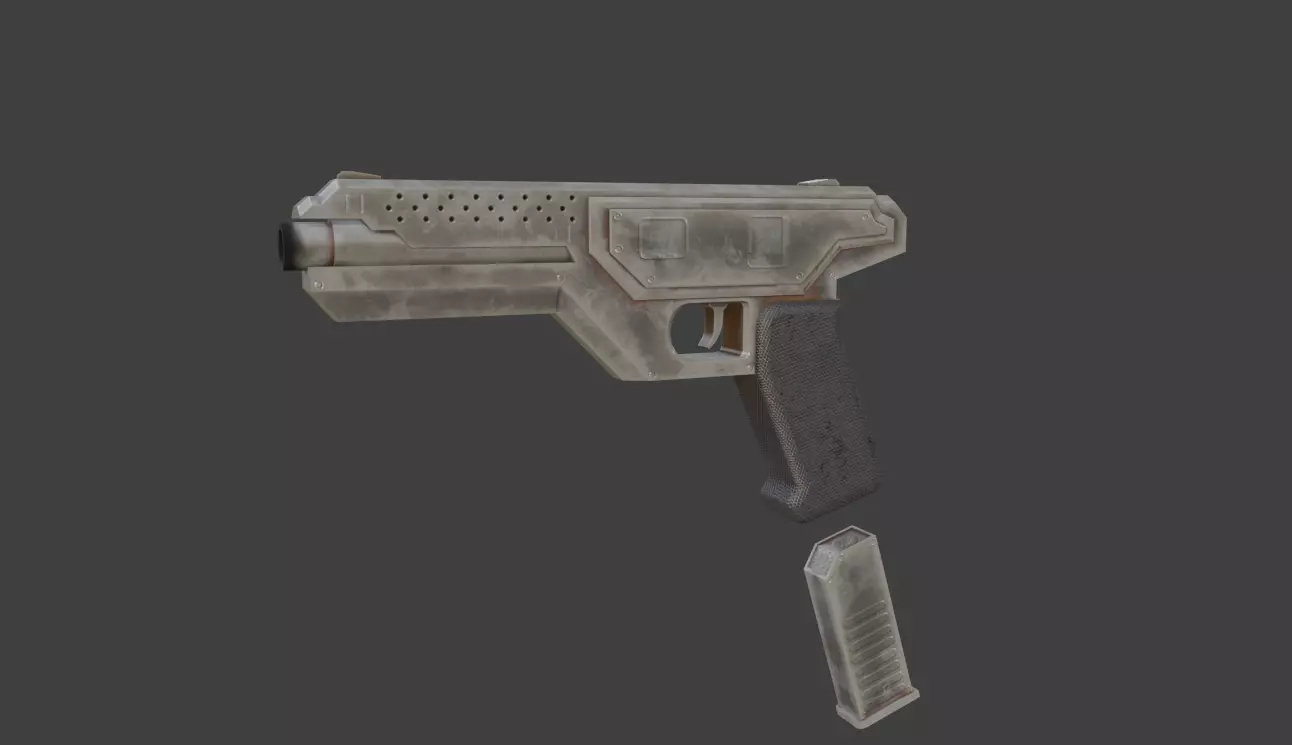 Pistol Free 3D model